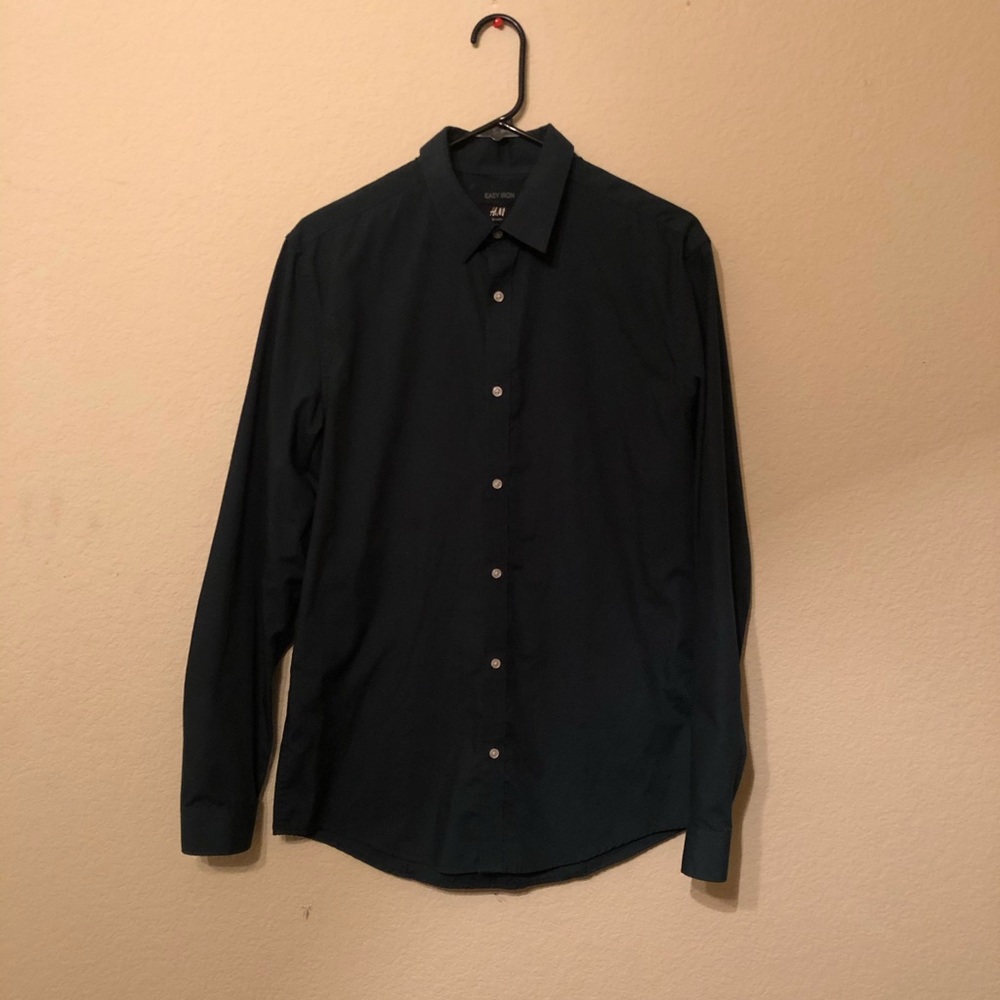 H&M Easy Iron medium slim fit button up